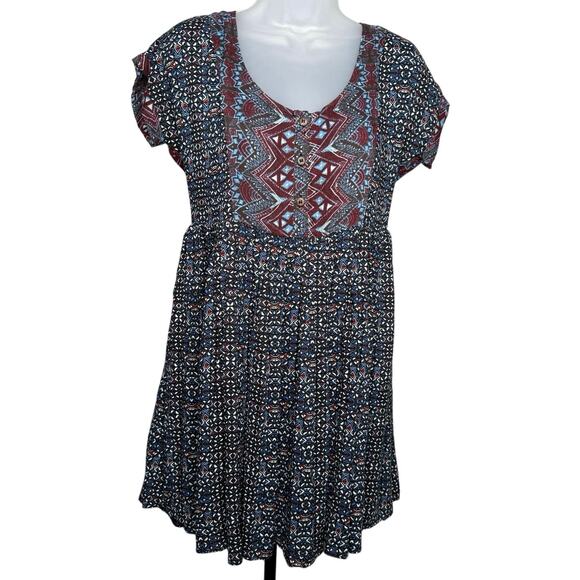 Free People Sundown Babydoll Mini Dress - Picture 3 of 7